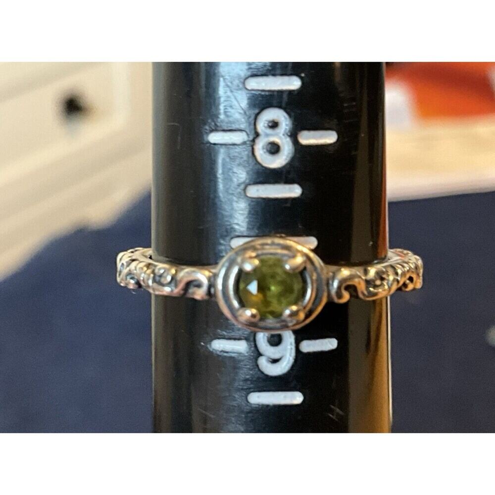 CR Rolls Carolyn Polleck Tanzanite Ring 925 Sterling 8.75